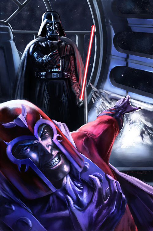 MarvelvsSW Vader vs Magneto