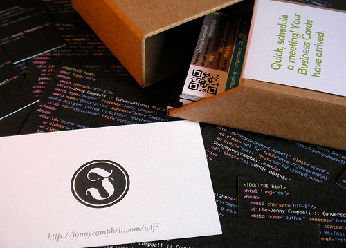 HTML Business Cards