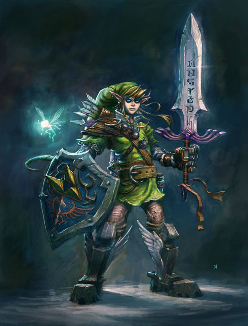 35 Cool Link Artworks from Legend of Zelda | Naldz Graphics