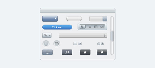 Apple UI Psd