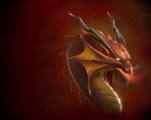So Fierce Dragon Wallpaper