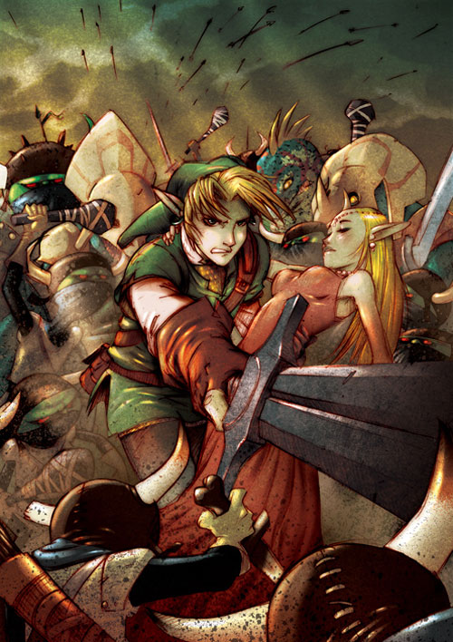 35 Cool Link Artworks from Legend of Zelda