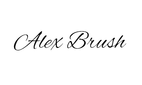 Alex Brush font
