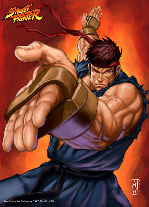 30 Powerful Ryu of Street Fighter Artwork Collection, Naldz Graphics