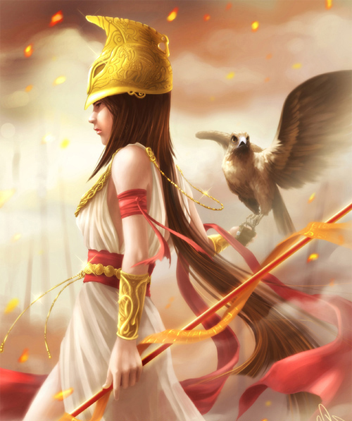 myth goddess of war