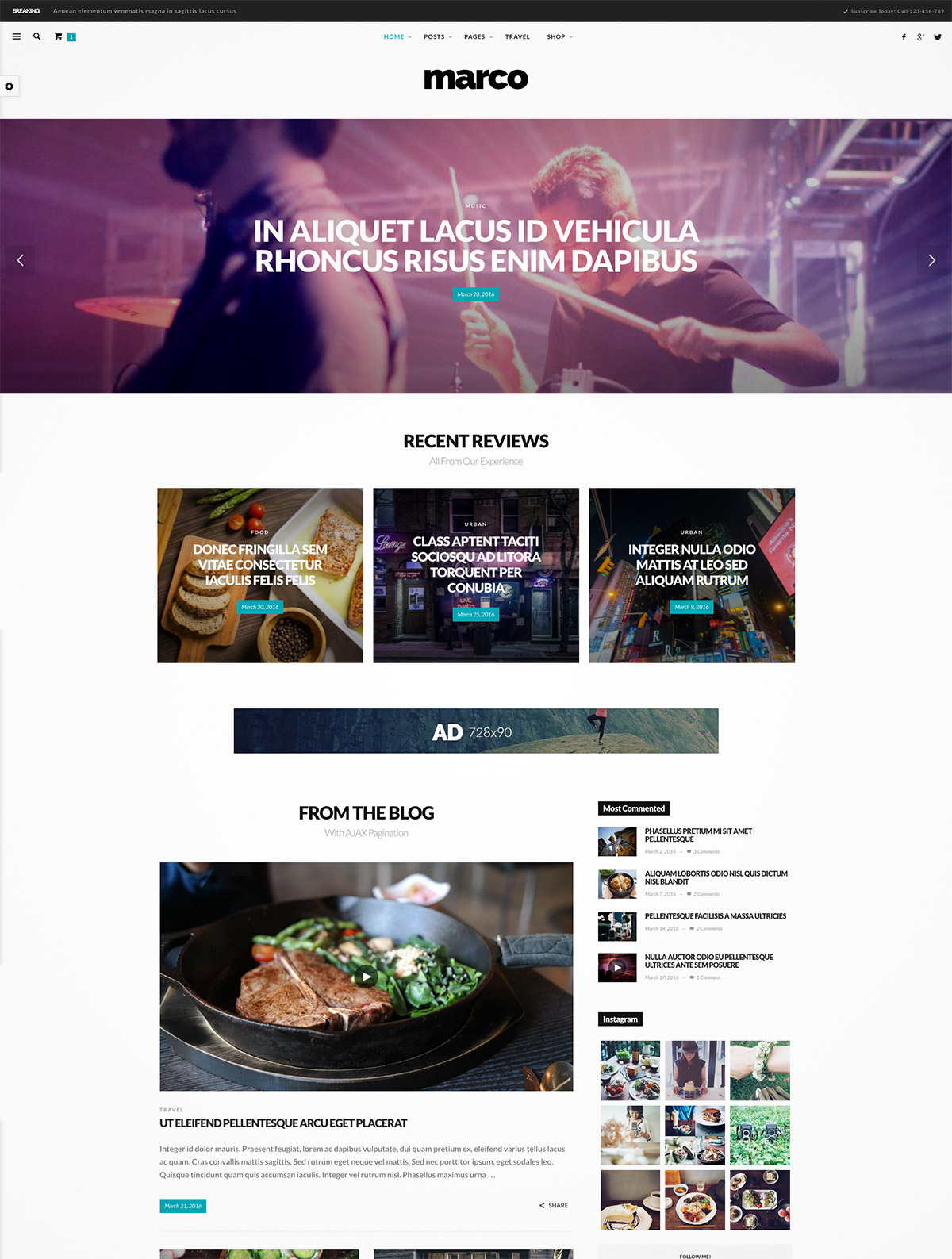 magazine wordpress theme