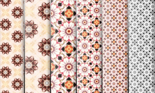 Flowers Pattern for Photoshop