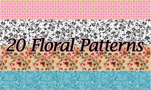 Flower Power Retro Patterns