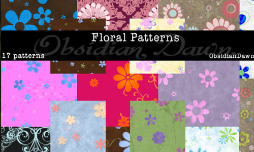 Free Photoshop Flower Pattern