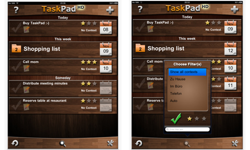 TaskPad HD