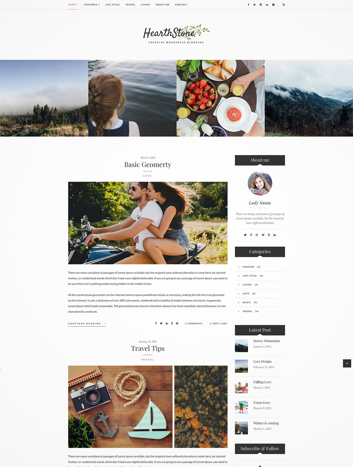 wordpress theme blogs