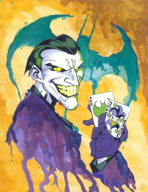 Watercolor Joker