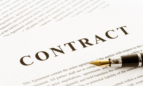 Failure to have a contract