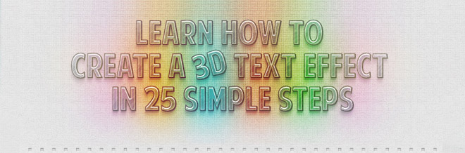 25 Most Recently Released Illustrator Text Effect Tutorials