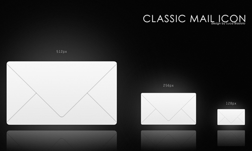 classic mail icon