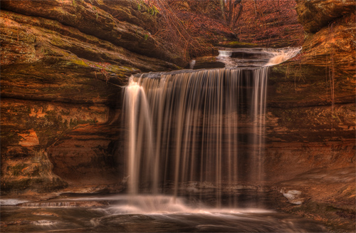 LaSalle Waterfall - Closeup