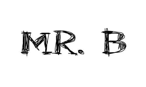 Mr. B font