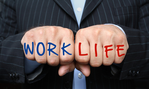 You find it hard to have good work-life balance