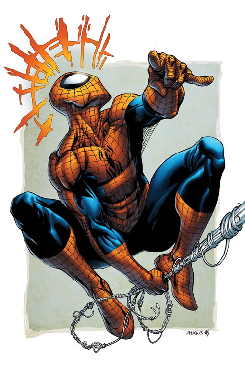 Spiderman Colored