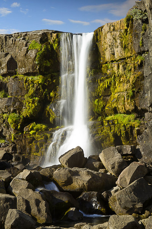 Thingvellir Waterfall