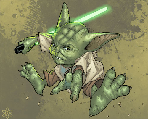 Yoda Kick Ass