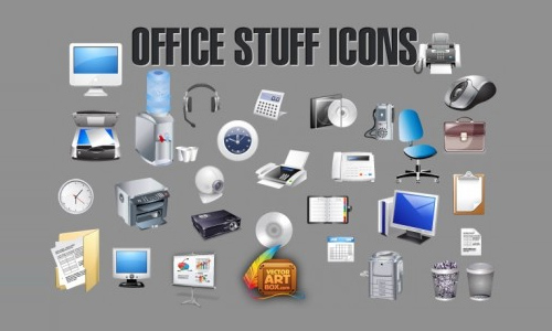 Office Accessories Icons