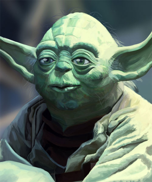 Yoda Painting