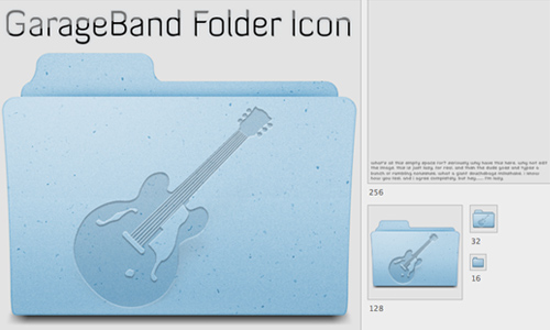 GarageBand Folder Icon
