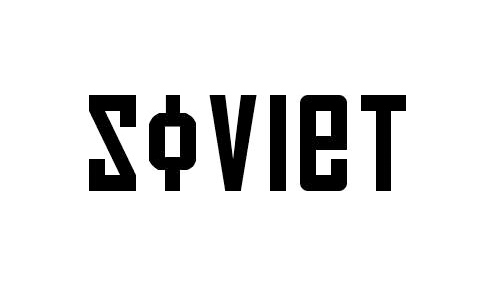 Soviet font