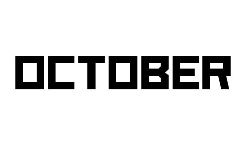Red October font
