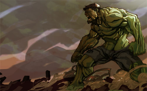 green,green,angst of hulk