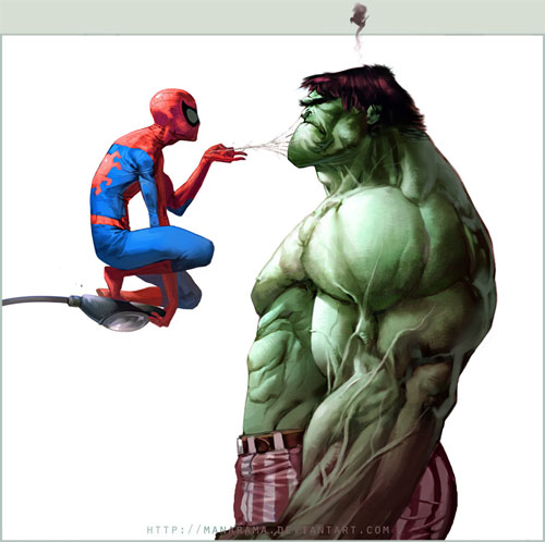 Spidey vs. Hulk