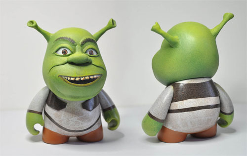custom munny Shrek