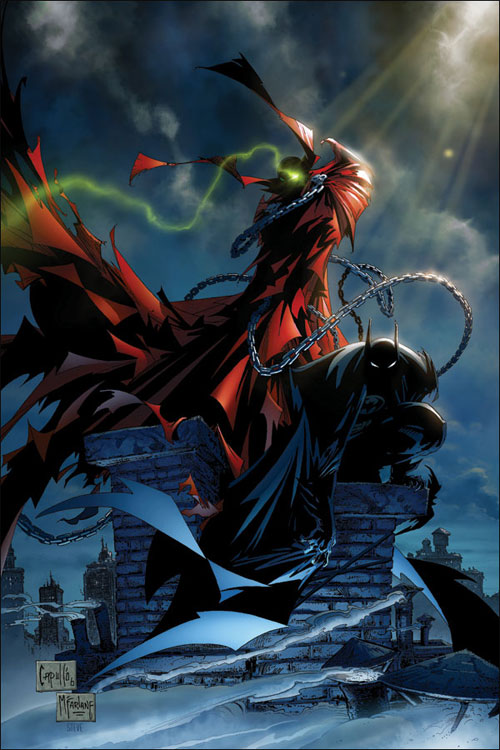 spawn and batman issue 1