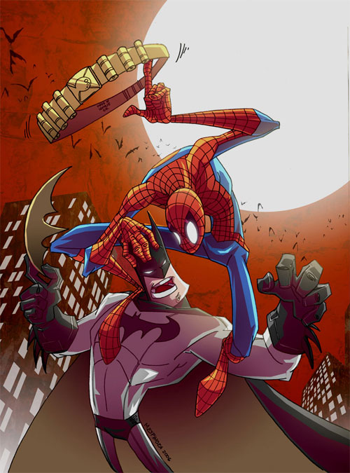 Batman vs Spiderman