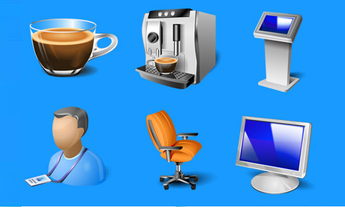 Office Space Icon Set