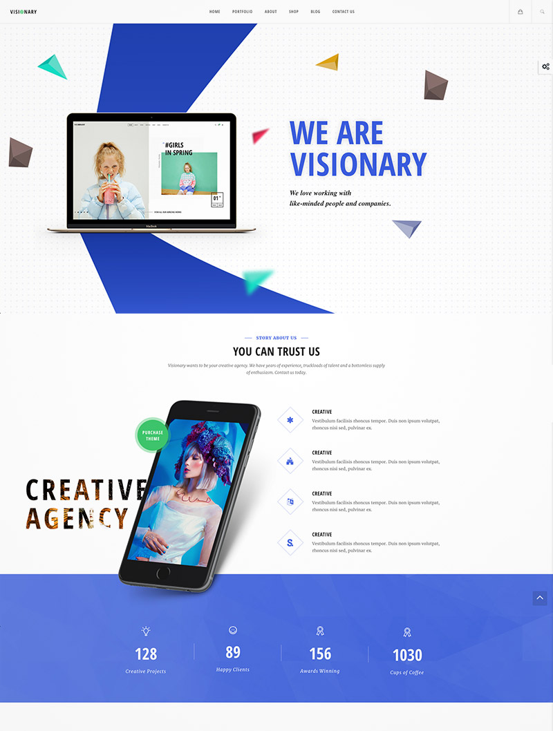 creative agency wordpress