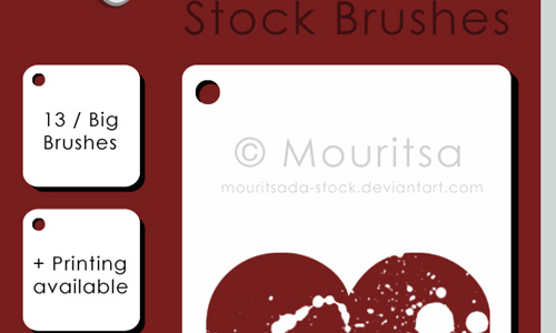 Brush Pack Hearts