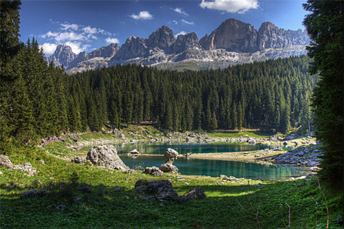 Carezza Lake hdr