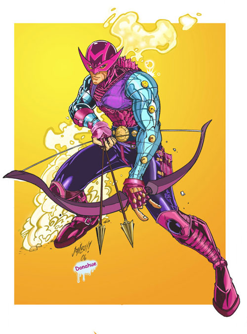 Hawkeye by Jonboy color by TMD