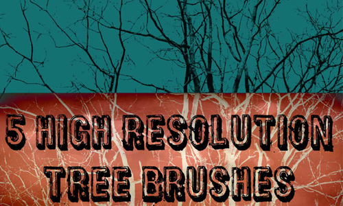 Photoshop Tree Brushes