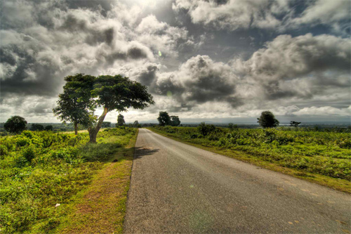 Road to Kabini