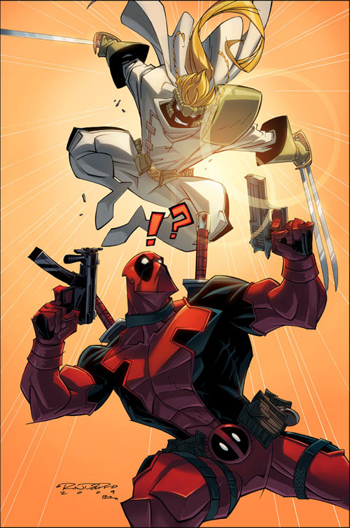 Deadpool V. Shatterstar::Color