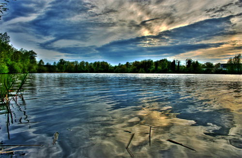 HDR lake