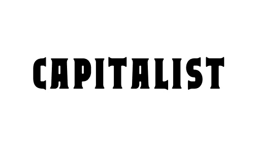 capitalist font