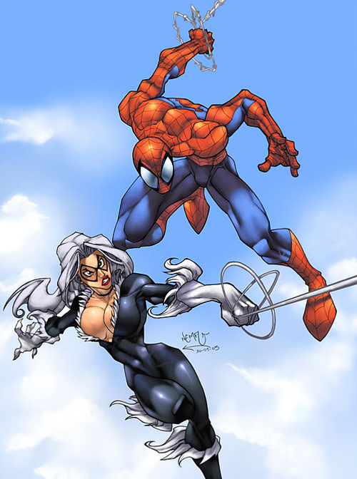 Spiderman and Blackcat