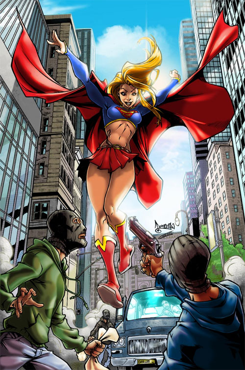 Super girl by NemafronSpain
