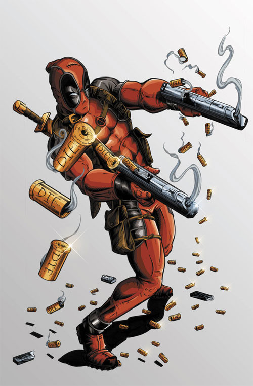 Deadpool Coloured