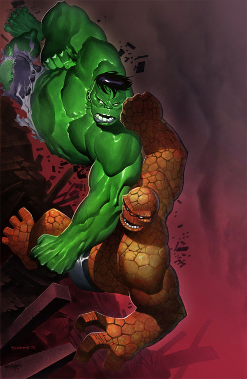 Hulk vs Thing Colors