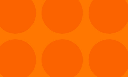 orange circle patterns